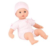 Gotz - 1320590 - Poupée et Mini-Poupée - Muffin to Dress Girl - Corps Souple - 33 cm - sans Cheveux - Yeux Bleus - À partir de 18 Mois