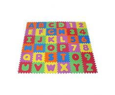 Knorrtoys 21004 – Tapis Puzzle 86 pièces – Tapis de Jeu Tapis de Jeu pour Enfants Tapis de Jeu en Mousse Tapis Tapis Multicolore