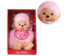 Bandai - Monchhichi - peluche - Sakura Pinky rose 80 cm - SE24242