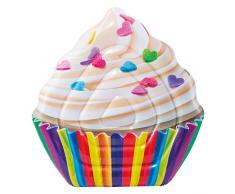 INTEX Matelas Cupcake arc-en-ciel