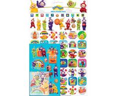 Papier projets - les Télétubbies Mega Autocollant Lot de 150 Stickers - 01.70.22.007 - version anglaise