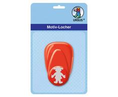 Ursus 19470008 Perforatrice à Levier Petite Fille 16 mm, Rouge