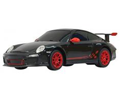 Jamara - 404095 - Maquette - Voiture - Porsche GT3 RS - 40 MHz - Echelle 1:24 - Noir - 3 Pièces