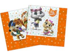 Ciao 33707 Serviettes de table Multicolore