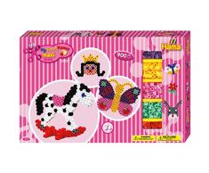 Hama - 8713 - Loisirs Créatifs - Boîte Cadeau Géante Perles à Repasser - Taille Maxi - Cheval À Bascule