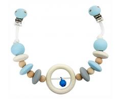 Hess 12968 – Jouet en Bois – Chaîne en Bois – Naturel Bleu