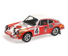 Minichamps- Miniature Voiture de Collection, 107726804, Rouge/Blanc