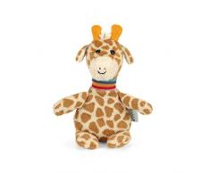 Sterntaler mini doudou Girafe Greta, Hochet intégré, Âge : Dès la naissance, 18 cm, Multicolore