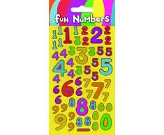 Papier projets 4,3 cm Fun Numbers Autocollant