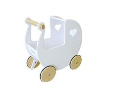 Unbekannt Moover MOOV-w-025 Poussette en Bois Blanc