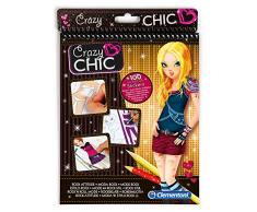 Clementoni - 15765.5 - Cahier Tendance Rock - Crazy Chick