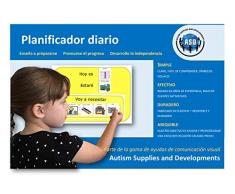 Autism Supplies And Developments ES_DP Agenda visuel en Plastique (Espagnol)