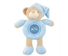 Duffi Baby Peluche Hochet « Ours », 100 % Polyester, Couleur Bleu Master Baby Home, S.L. 0754-12