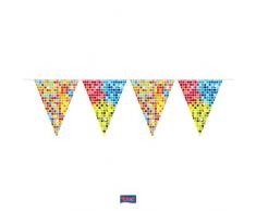 Folat Guirlande de fanions pour Anniversaire et fêtes, 6 m