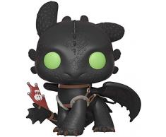 Funko- Pop Vinyl: How to Train Your Dragon 3: Toothless Figurine de Collection, 36355, Multicolore, Taille Unique