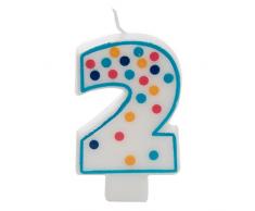 Bougie danniversaire avec numéro