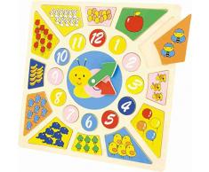 Ulysse - 3813 - Puzzle Horloge - 24 Pièces