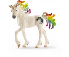 Schleich - 70525 - Figurine - Licorne arc-en-ciel, poulain