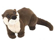 Wild Republic Republic-10879 Peluche Loutre Cuddlekins Mini, Jouets, 20cm, 10879, Brun