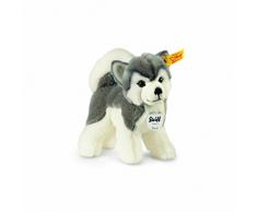 Steiff - 104985 - Peluche - Husky Bernie - Gris/Blanc