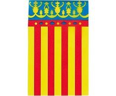 Verbetena – Valencia Drapeau Plastique 20 x 30 cm, Poche 5 x 10 mètres (011200068)