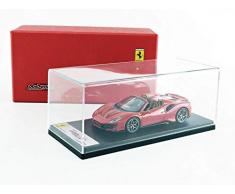 LOOKSMART- Voiture Miniature de Collection, LS496B, Rouge/Noir