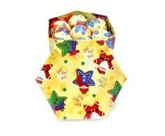 Gifts 4 All Occasions Limited SHATCHI-141 Lot de 14 boules incassables pour sapin de Noël 7 cm