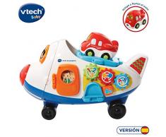 VTech 3480-503122 Avion de passagers TutTut Bolides Jouet interactif avec véhicule Ramon