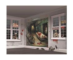 amscan- Decoration Halloween, 670357-55, Or