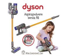 ODS- V8 MAISONELLE Aspirateur Dyson pour Enfants, Gris, Orange et Violet, 20800