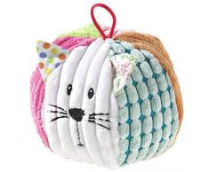 Heunec 713871 – Kixi Mixi Mati Ballon Chat avec hochet
