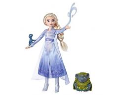 Disney La Reine Des Neiges 2 - Coffret Poupee Princesse Disney Elsa 29 cm et Ses Amis + Accessoires