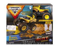 Monster Jam - 6045198 - Monster Dirt Starter Set - Véhicule échelle 1:64 - Jeu enfant - Modèle aléatoire