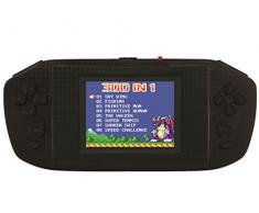 Lexibook JL3000 Power Cyber Arcade, Console de Jeux Portable, 300 Jeux, Écran Couleur LCD 2,8, Noir.