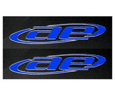 AE ae3834 – Embossed Logo Autocollants, véhicules, Bleu