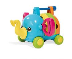 TOMY Toomies - Éléphant Orchestre E72377, Jouet Musical pour Bébé Multi-Activités, Jeu Interactif avec Sons, Jouet dÉveil Premier Âge, pour Bébé de 12 mois+, pour Fille et Garçon, Multicolore