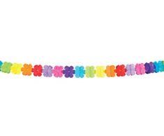 Boland 30623 – Banderole Guirlande Flower Power, Multicolor
