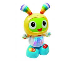 Fisher-Price Bebo le Robot interactif jouet déveil avec 3 modes de jeu, version italienne, pour bébé de 9 mois et plus, CGV49