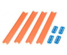 Hot Wheels pack 4 pistes pour circuits de petites voitures, jouet pour enfant, CCX79