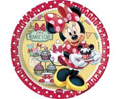 falksson - 380108 - Baby-Walz Les Assiettes Jetables Anniversaire Enfant Assiette en Carton - Multicolore