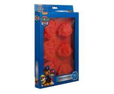 POS 30195 Moule à gâteau en Silicone Motif Paw Patrol 6 pièces env. 4 x 20 x 28 cm 100 % Silicone Platine Alimentaire résistant à la Chaleur et au Froid de 230 °C à -60 °C Passe au Lave-Vaisselle