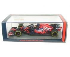 Spark- Voiture Miniature de Collection, S6084, Noir/Rouge