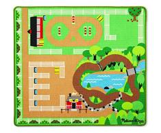 Melissa & Doug- Tapis dActivités dÉquitation Autour du Ranch, 99 x 92 cm, 19409