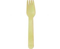 Procos Partyware- Fourchettes, 97014, Bois Clair