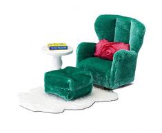 Lundby Chien Courant du Fauteuil Plus Repose-Pieds Playset