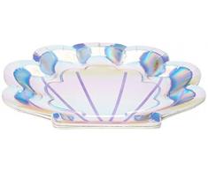 Creative Converting Assiette irisée 22,9 cm 1,3 x 21,6 x 21,1 cm