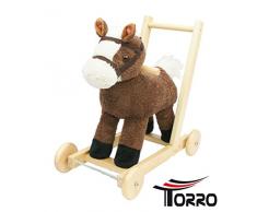 TORRO 3199900276 – Bébé Trotteuse, Biffy Trotteur Cheval avec Musique