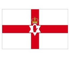 Gifts 4 All Occasions Limited SHATCHI-1324 SHATCHI Grand drapeau de décoration irlandais de qualité supérieure 1,8 x 7,6 cm