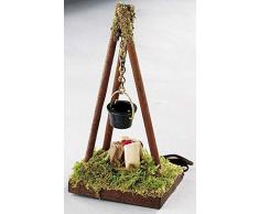 Kahlert Licht Foyer pour crèche de noël Comprenant 1 feu de Camp crèche de noël en Forme détable krippenzubehör éclairage LED 3,5 v