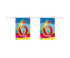 Zahl 1-10 Guirlande danniversaire - 4 m